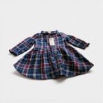 Blue Checked Frock - Image 2